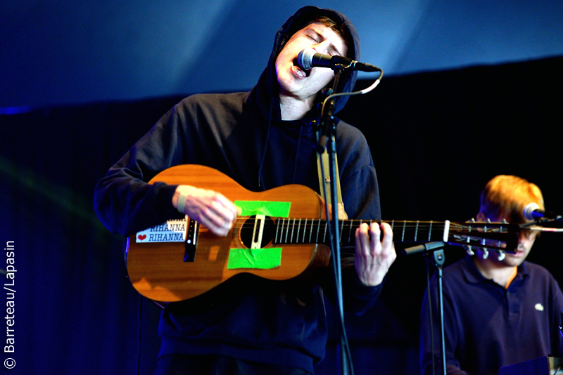 VITO en concert le 3 août 2019 à l'Absolutely Free Festival en Belgique.