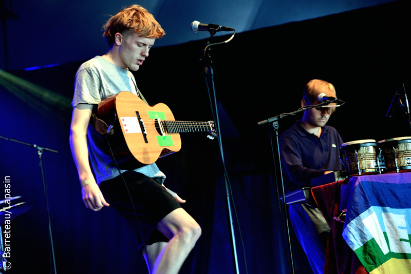 VITO en concert le 3 août 2019 à l'Absolutely Free Festival en Belgique.