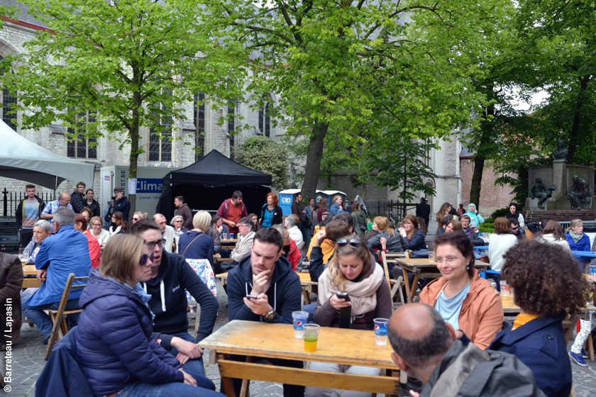 Une balade à Courtrai/Kortrijk au sud de la Belgique.