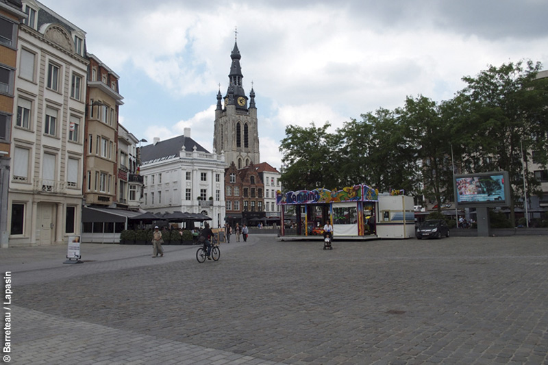 Une balade à Courtrai/Kortrijk au sud de la Belgique.