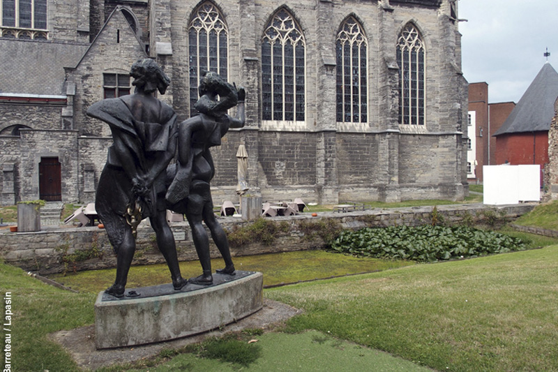 Une balade à Courtrai/Kortrijk au sud de la Belgique.