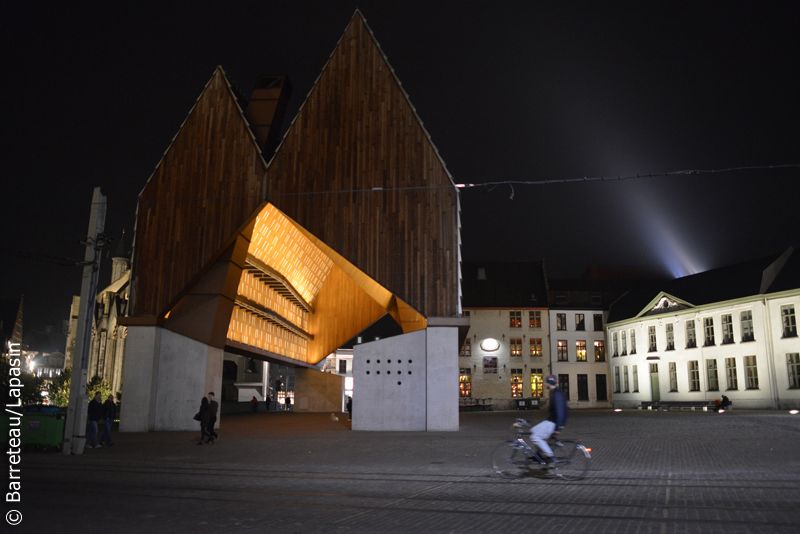 Quelques photos de Gand/Gent la nuit.