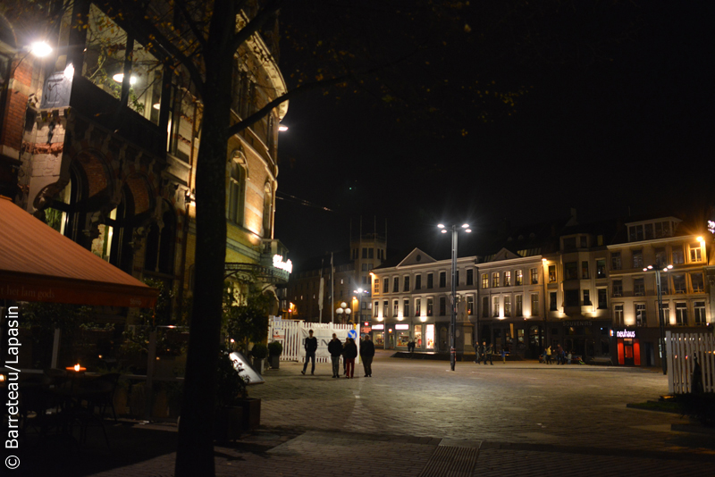 Quelques photos de Gand/Gent la nuit.