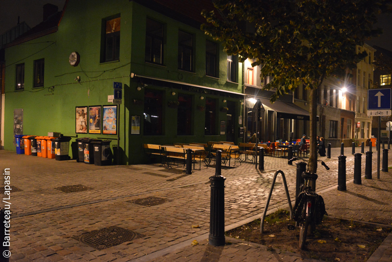 Quelques photos de Gand/Gent la nuit.