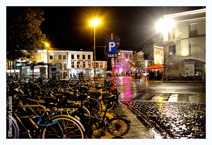 Quelques photos de Gand/Gent la nuit.