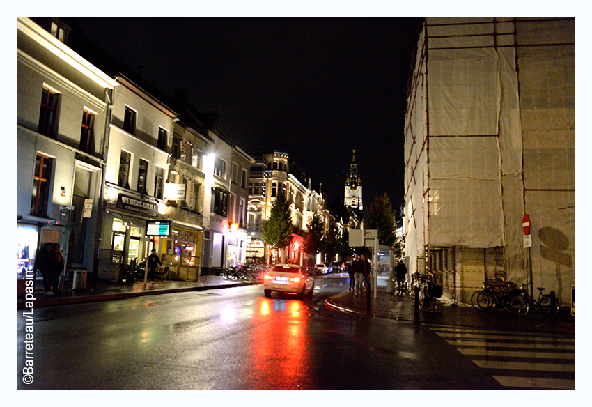 Quelques photos de Gand/Gent la nuit.