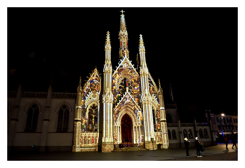 Video mapping à Roubaix |F|