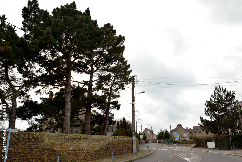 Les photos de la plage de la Touesse et de la maison de Colette à Saint-Coulomb près de Saint-Malo.