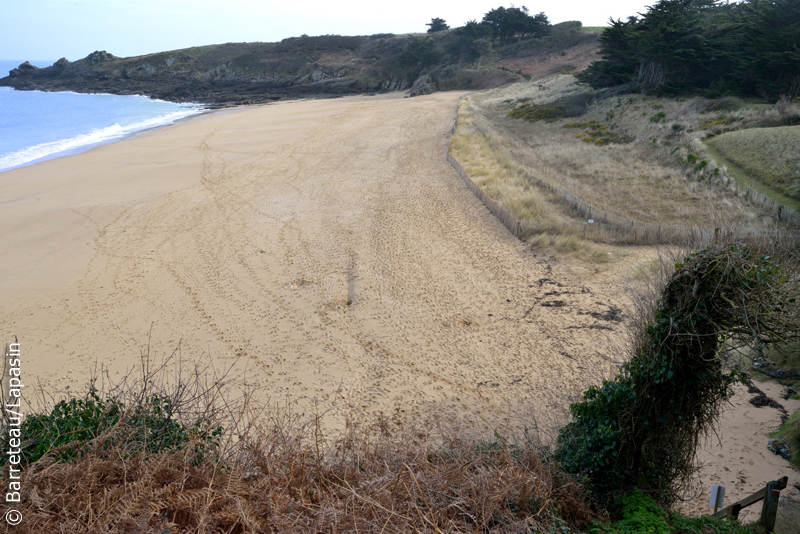 Les photos de la plage de la Touesse et de la maison de Colette à Saint-Coulomb près de Saint-Malo.