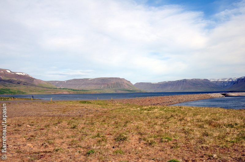 Les photos de Budardalur jusqu'à Holmavik en Islande