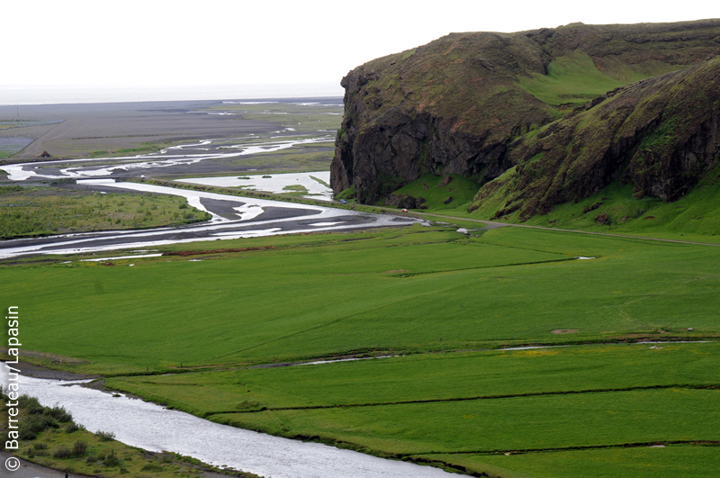 Les photos des chutes d'eau Skogafoss et Seljalandsfoss en Islande