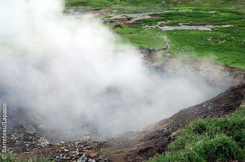 Les photos de Reykjadalur, la rivière d'eau chaude, en Islande.