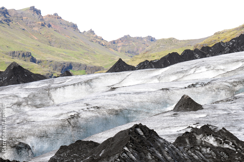 Les photos du glacier Skaftafellsjökull dans le parc de Skaftafell/Vatnajökull en Islande