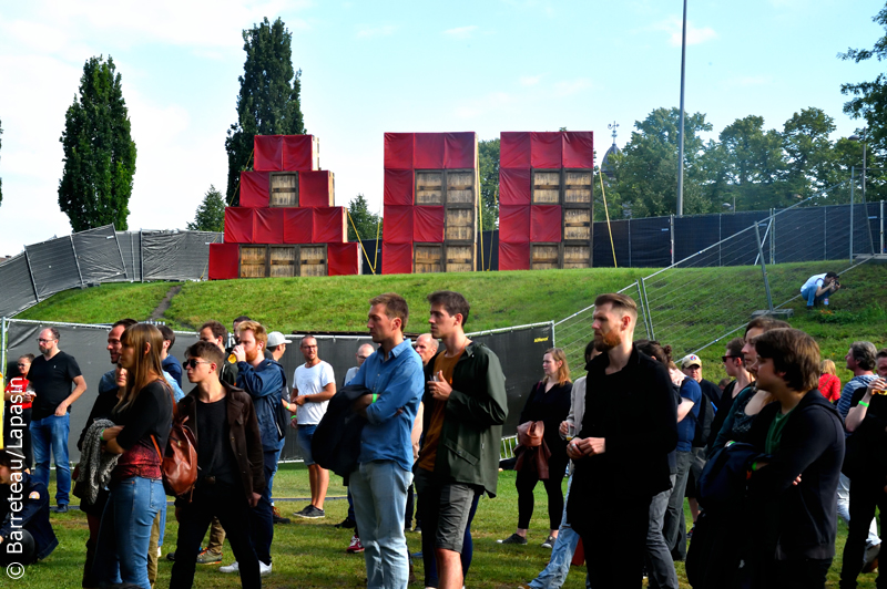 L'atmosphère de l'Absolutely Free Festival le 5 août 2017 à Genk en Belgique.