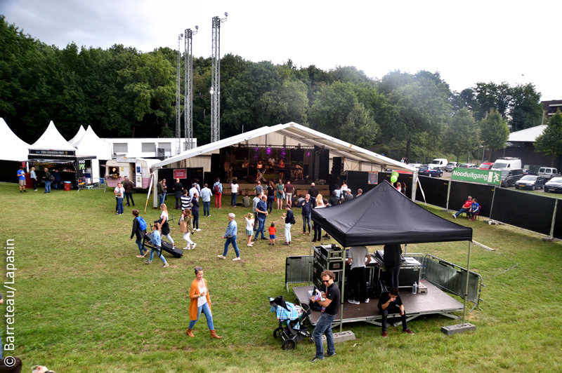 L'atmosphère de l'Absolutely Free Festival le 5 août 2017 à Genk en Belgique.