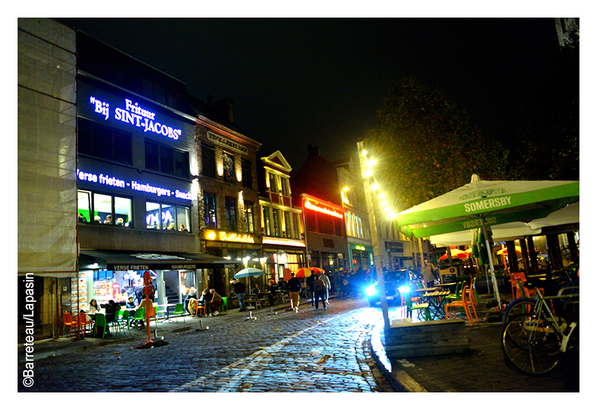 Les photos de l'atmosphère le 06.11.2021 dans le cadre du Badlands à Gand/Gent en Belgique.