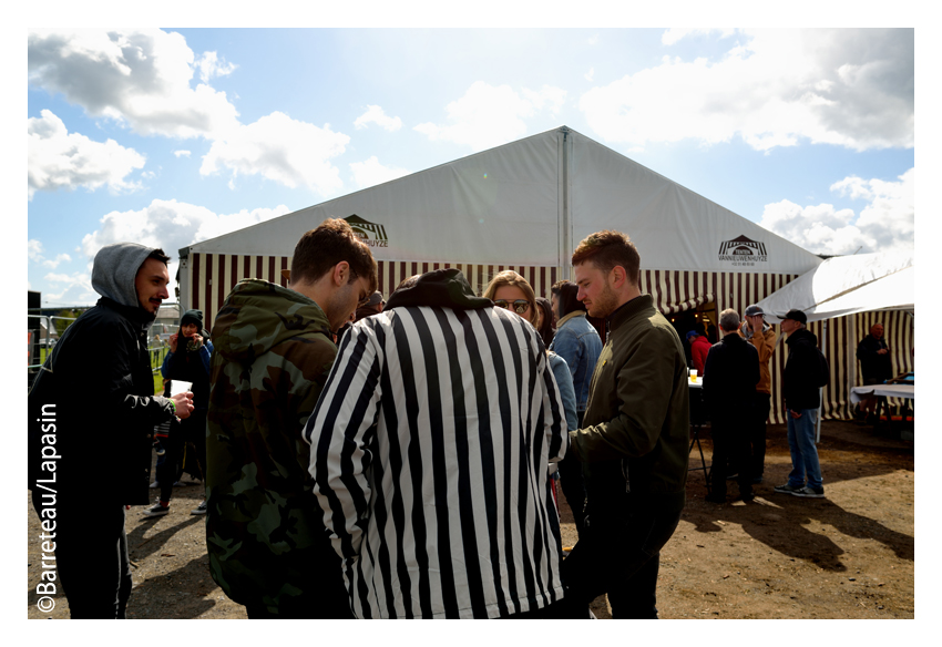 L'atmosphère au Century Fest le 4 mai 2019 à Mouscron/Moeskroen en Belgique.