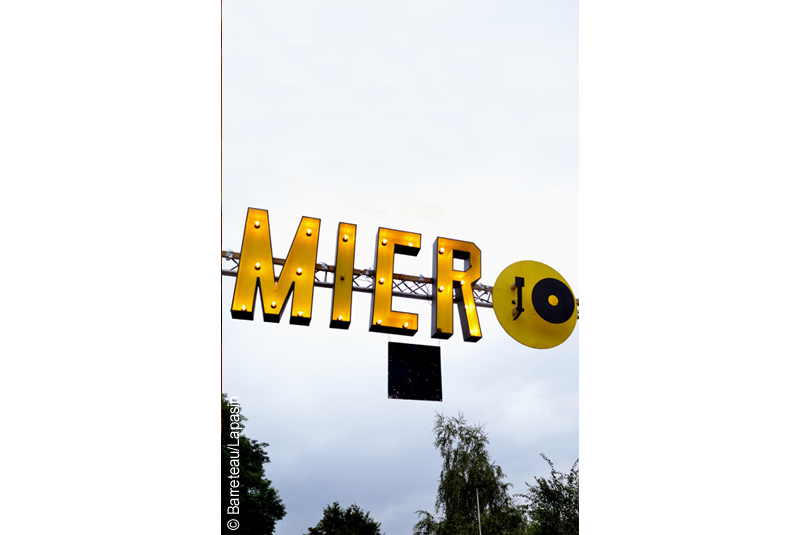 L'atmosphère au Micro Festival le 2 août 2019 à Liège/Luik  en Belgique.