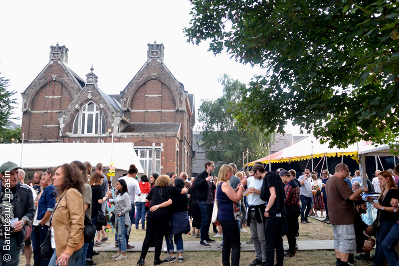 L'atmosphère au Micro Festival le 2 août 2019 à Liège/Luik  en Belgique.