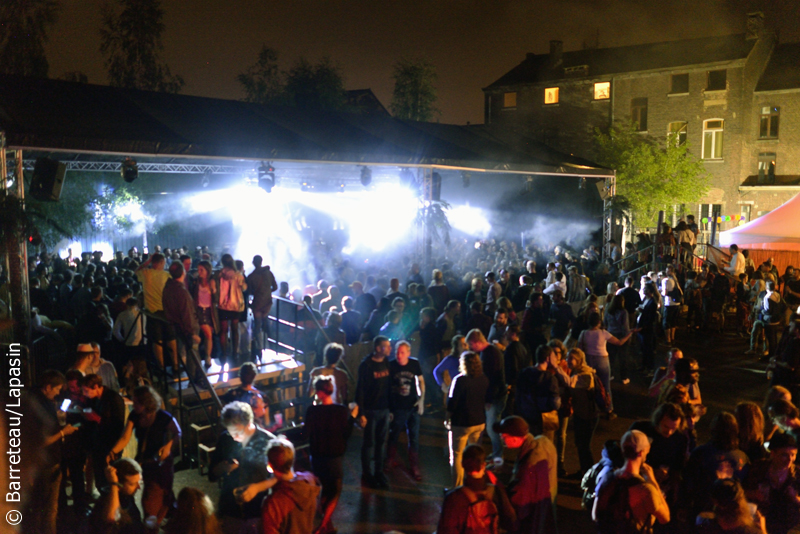 L'atmosphère au Micro Festival le 2 août 2019 à Liège/Luik  en Belgique.
