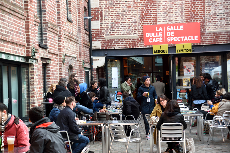 Les photos de l'atmosphère du Puzzle Festival le 29 avril 2017 à Lille en France.