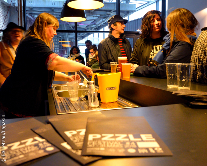 Les photos de l'atmosphère du Puzzle Festival le 31 mars 2018 à Lille en France.