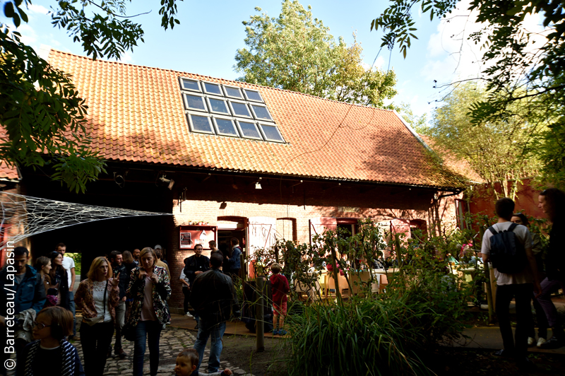 L'atmosphère au Strawberry Fest le 9 septembre 2017 à Villeneuve d'Ascq près de Lille en France.