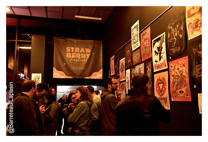 Les photos de l'atmosphère du Strawberry Fest le 16 septembre 2022 à Lille en France.