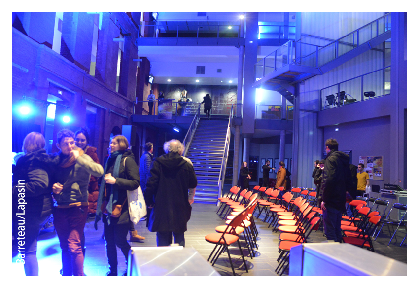 L'atmosphère au We Loft Music  le 14 janvier 2020 à Roubaix en France.