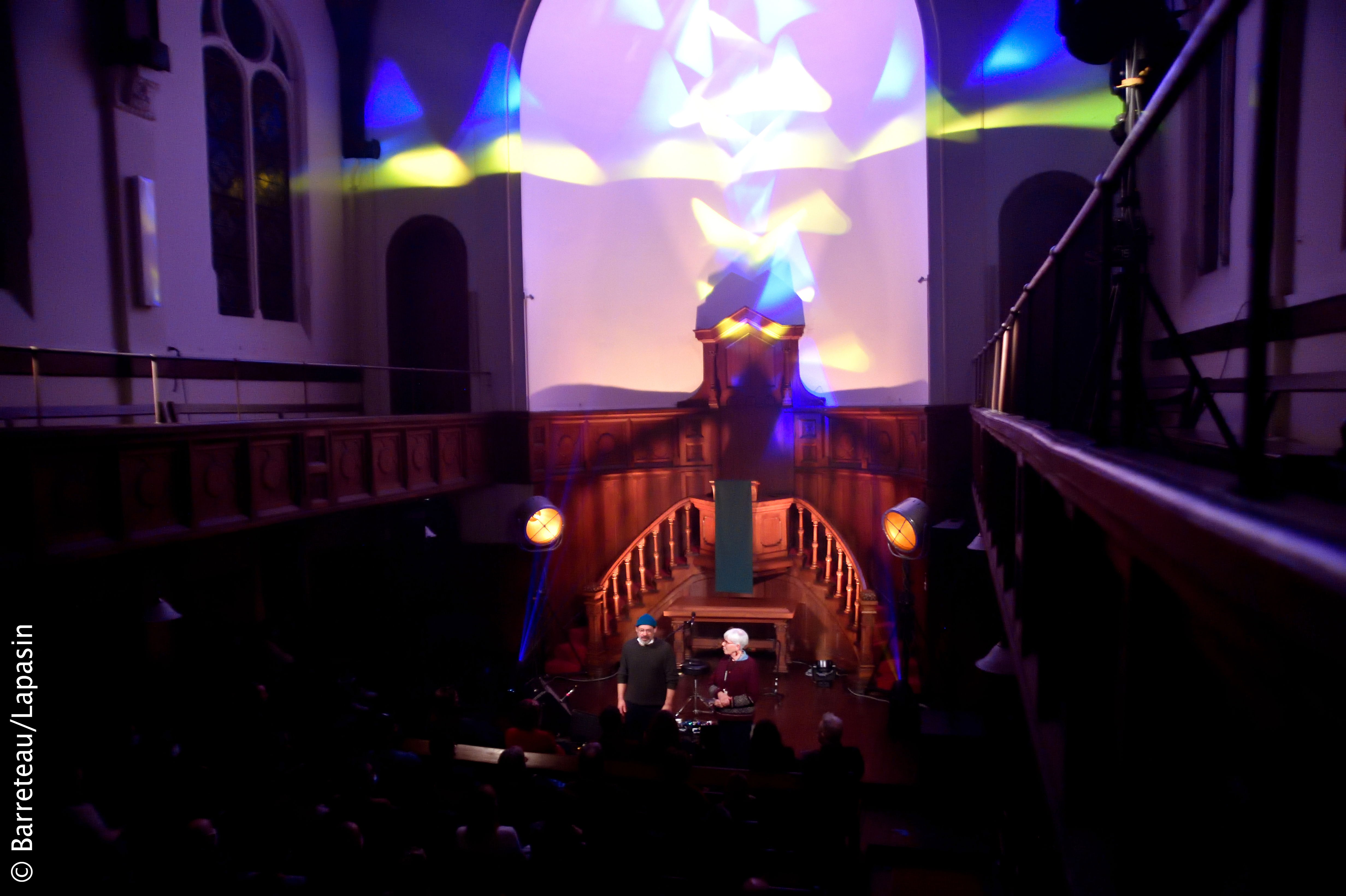 Les photos de l'atmosphère du 21.01.2022 dans le cadre du We Loft Music au Temple Protestant à Roubaix en France.