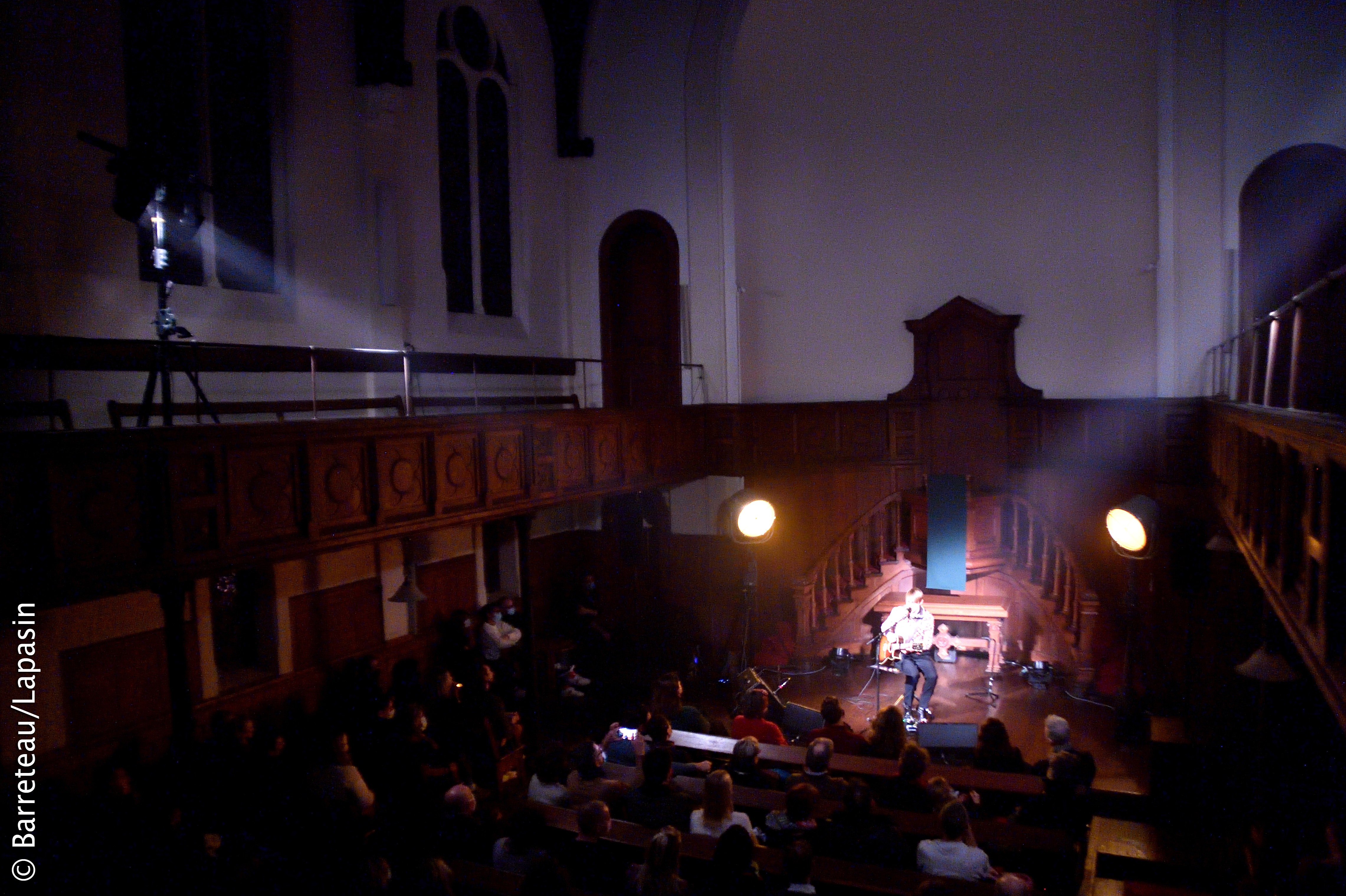 Les photos de l'atmosphère du 21.01.2022 dans le cadre du We Loft Music au Temple Protestant à Roubaix en France.