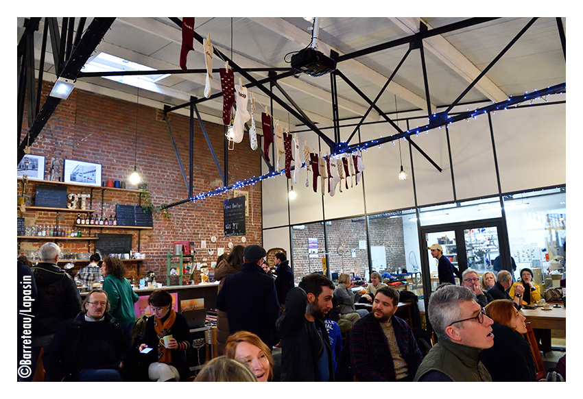 Les photos de l'atmosphère du 22.01.2023 dans le cadre du We Loft Music aux 3 Tricoteurs à Roubaix en France.