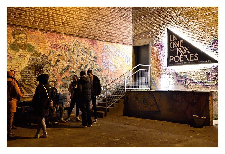 Les photos de l'atmosphère du 28.01.2023 dans le cadre du We Loft Music à la Cave aux Poètes à Roubaix en France.