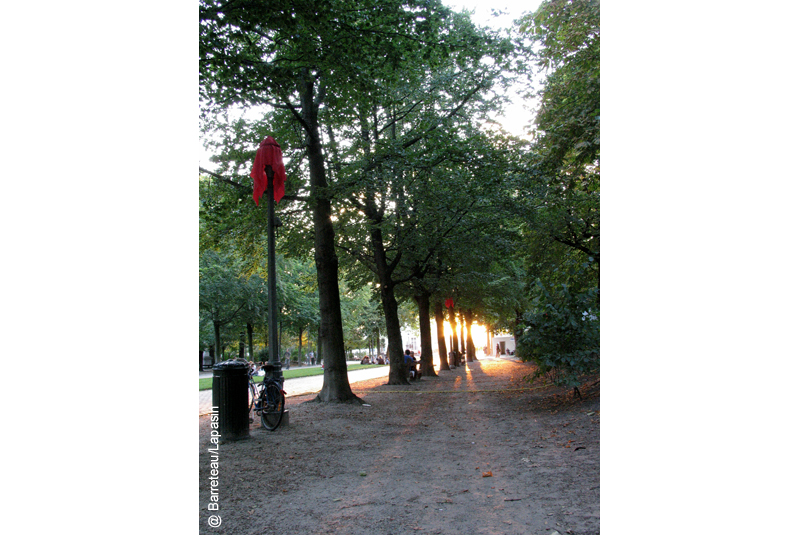 Kiosque à musique du Parc Royal /Warandepark/ à Bruxelles en Belgique.