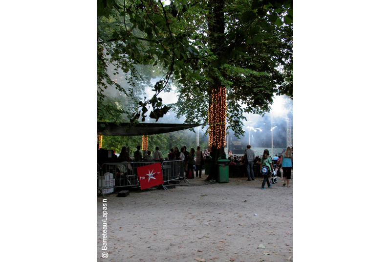 Kiosque à musique du Parc Royal /Warandepark/ à Bruxelles en Belgique.