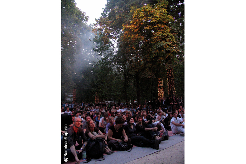 Kiosque à musique du Parc Royal /Warandepark/ à Bruxelles en Belgique.