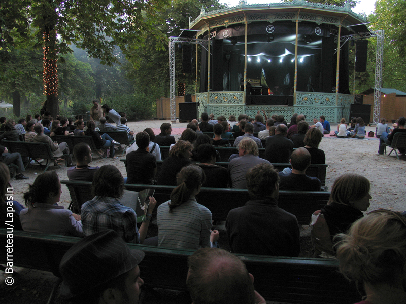 Kiosque à musique du Parc Royal /Warandepark/ à Bruxelles en Belgique.