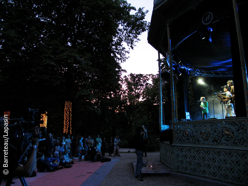 Kiosque à musique du Parc Royal /Warandepark/ à Bruxelles en Belgique.