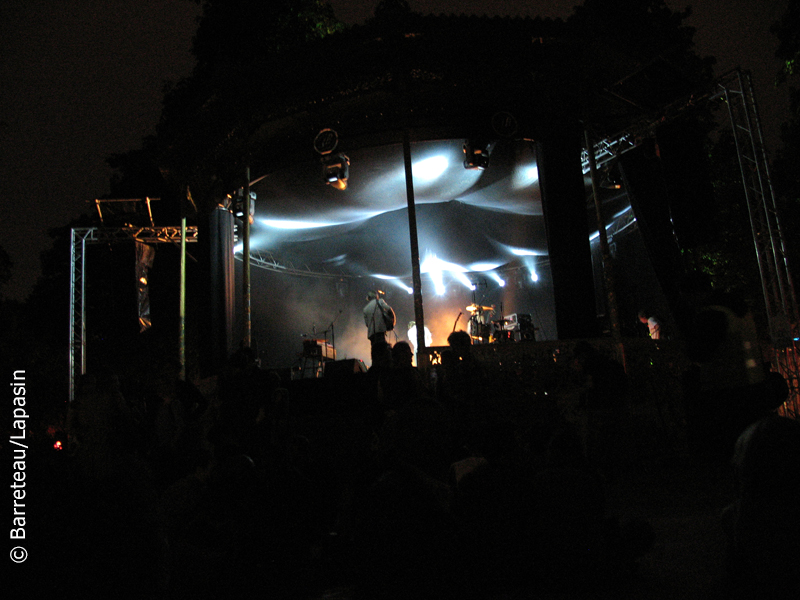 Kiosque à musique du Parc Royal /Warandepark/ à Bruxelles en Belgique.