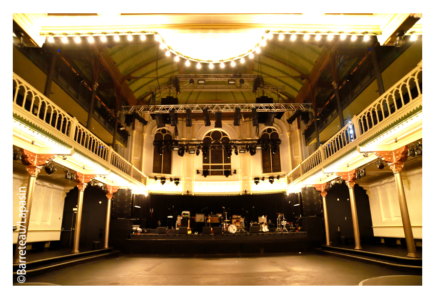 Quelques photos du Paradiso, salle de concert à Amsterdam aux Pays-Bas.