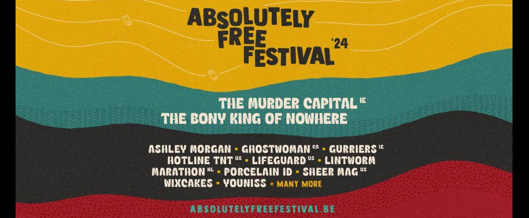 Absolutely Free Festival |AFF| à Genk en Belgique.