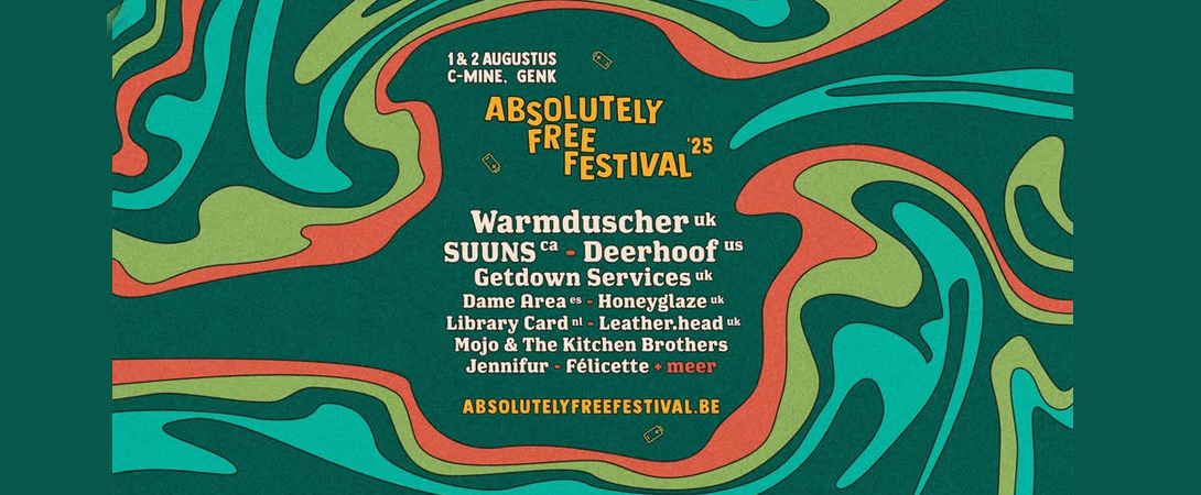 Absolutely Free Festival |AFF| à Genk en Belgique.