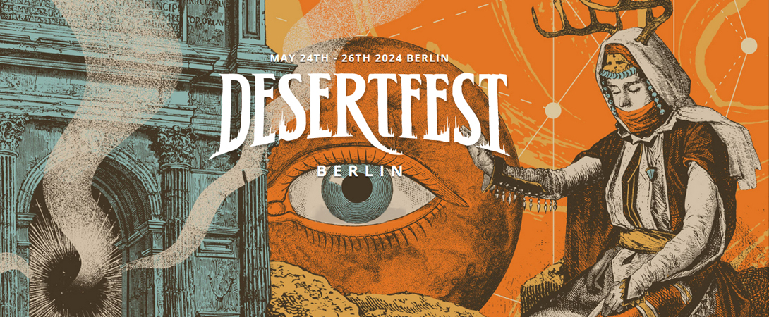 Desertfest en mai à Berlin en Allemagne.