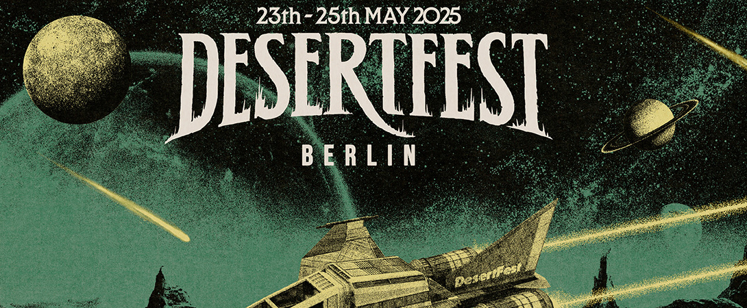 Desertfest en mai à Berlin en Allemagne.