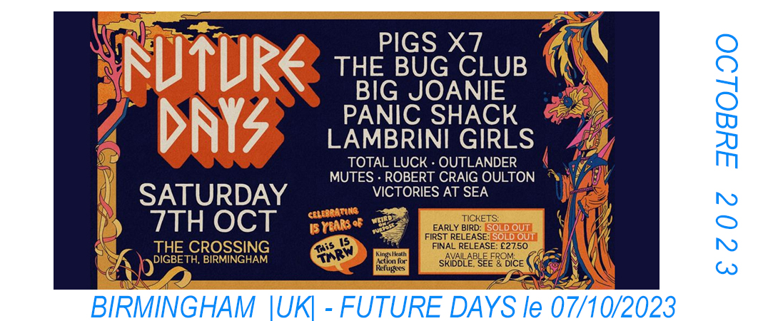 Future Days à Birmingham au Royaume-Uni.