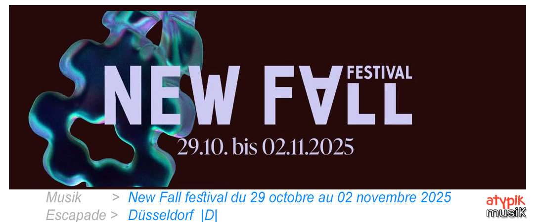 New Fall à Düsseldorf en Allemagne.