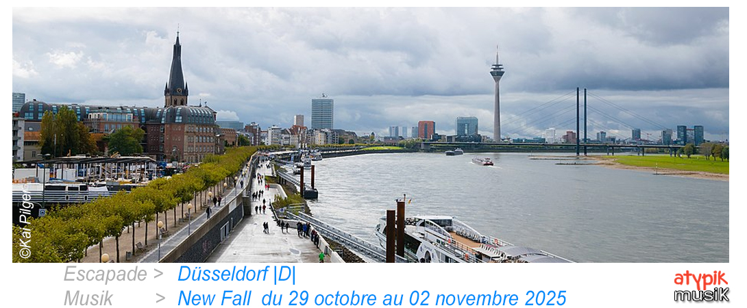 Düsseldorf en Allemagne pour le New Fall.
