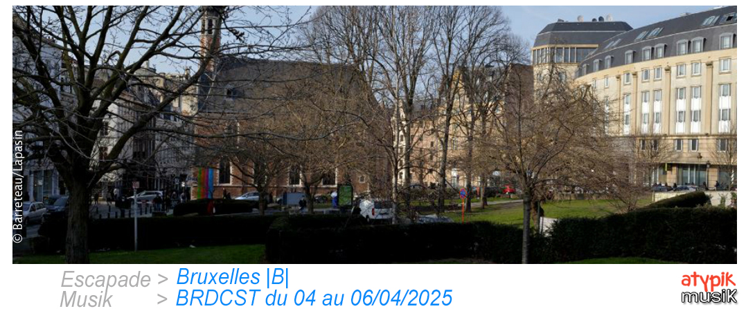 Bruxelles |B| pour le BRDCST.