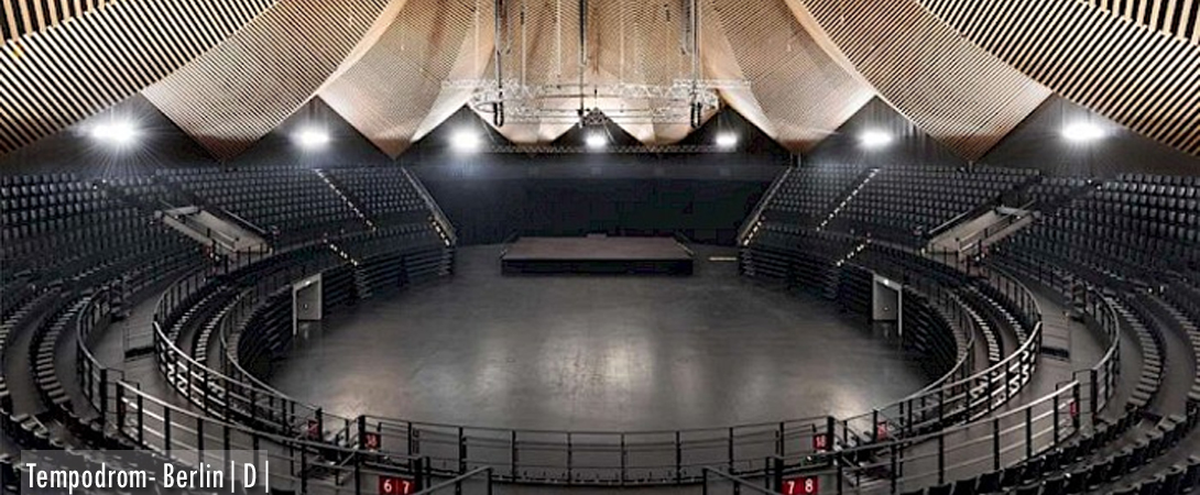 Tempodrom, salle de concert à Berlin