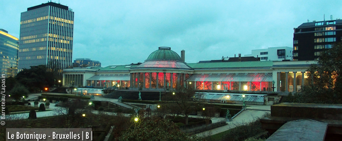 Le Botanique, salle de concert à Bruxelles en Belgique.